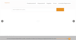 Desktop Screenshot of originalo.de